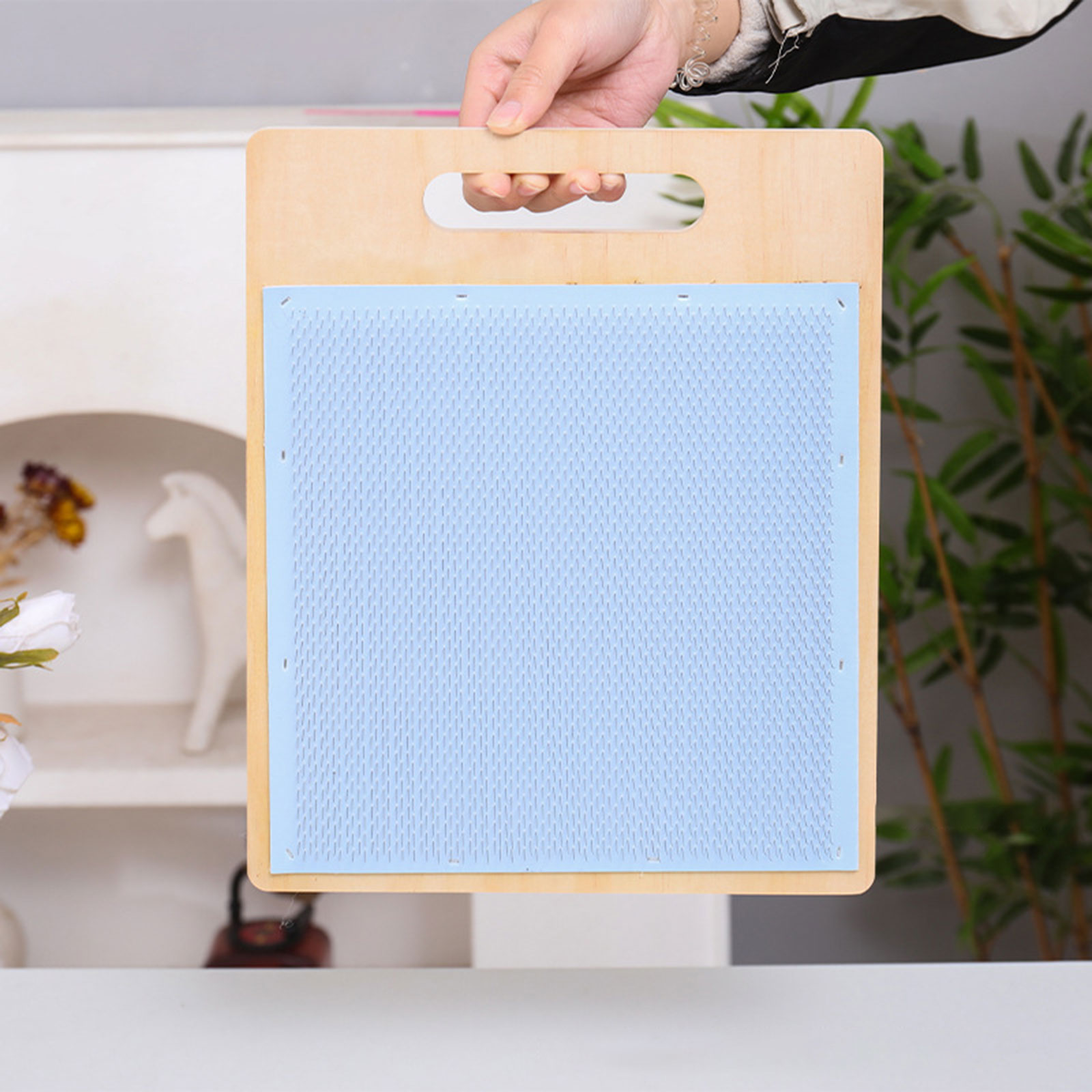 Textile Sewing Support - 울 혼합 보드 나무 울 혼합