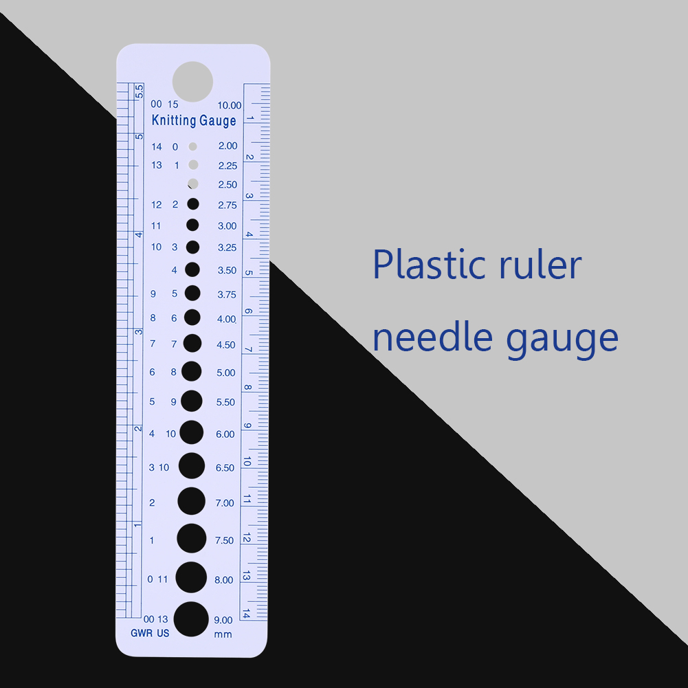 Textile Sewing Kit - 퀼팅 패치워크 자 플라스틱 뜨개질 바늘