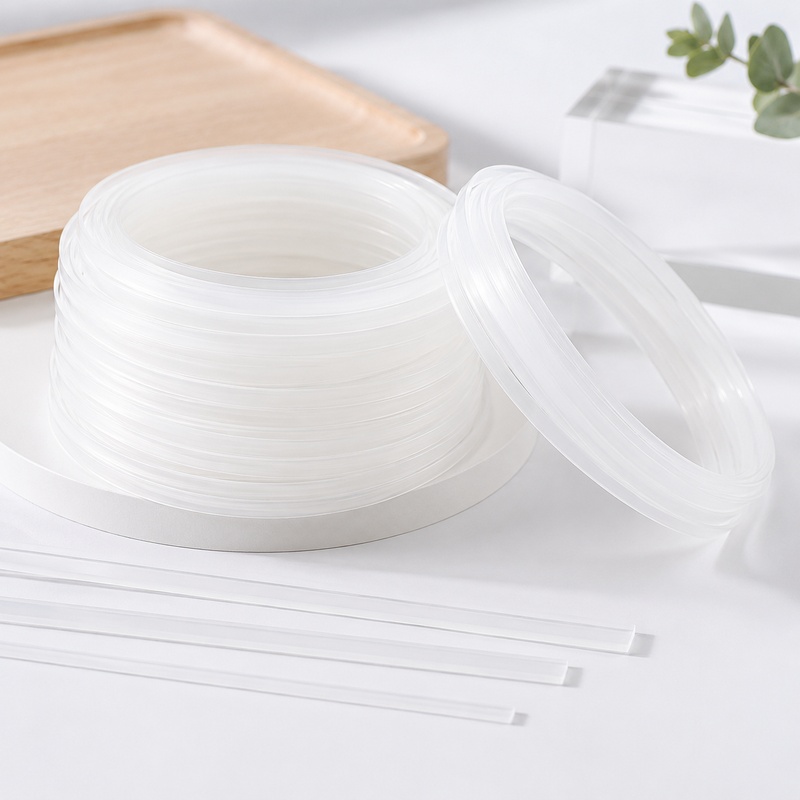 Textile Sewing Support - 20미터 4-12mm 투명 PP 플라스틱 코르셋