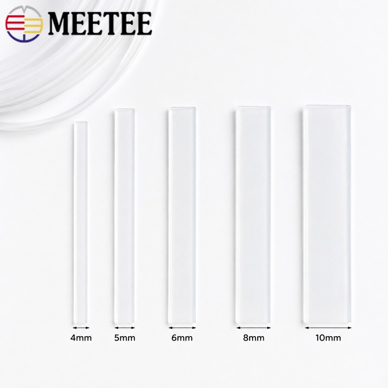 20미터 4mmx1.3mm 투명 플라스틱 코르셋 보닝  - Textile Sewing Support 리뷰 및 가격