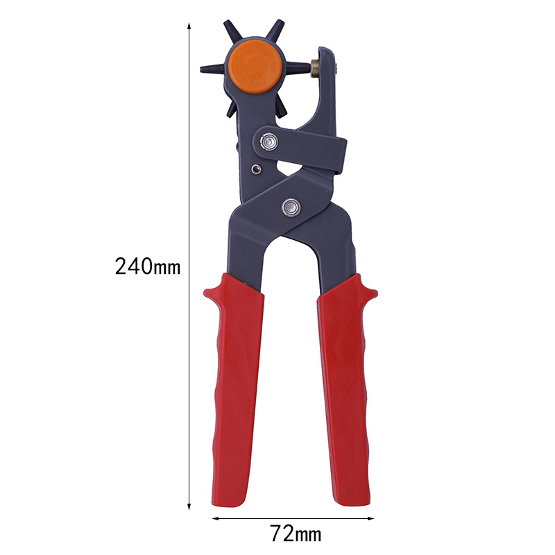 가죽 벨트 구멍 펀치 플라이어 아일렛 펀처 회전식 재봉 - Sewing Eyelet Fabric 리뷰 및 가격