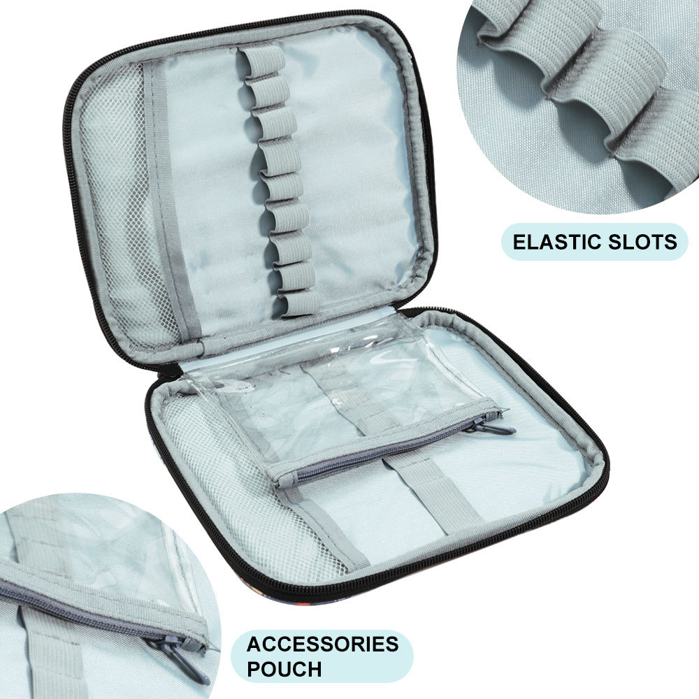방수 니팅 도구 액세서리 보관 가방, 꽃무늬 프린트 다 - Textile Sewing Kit 리뷰 및 가격