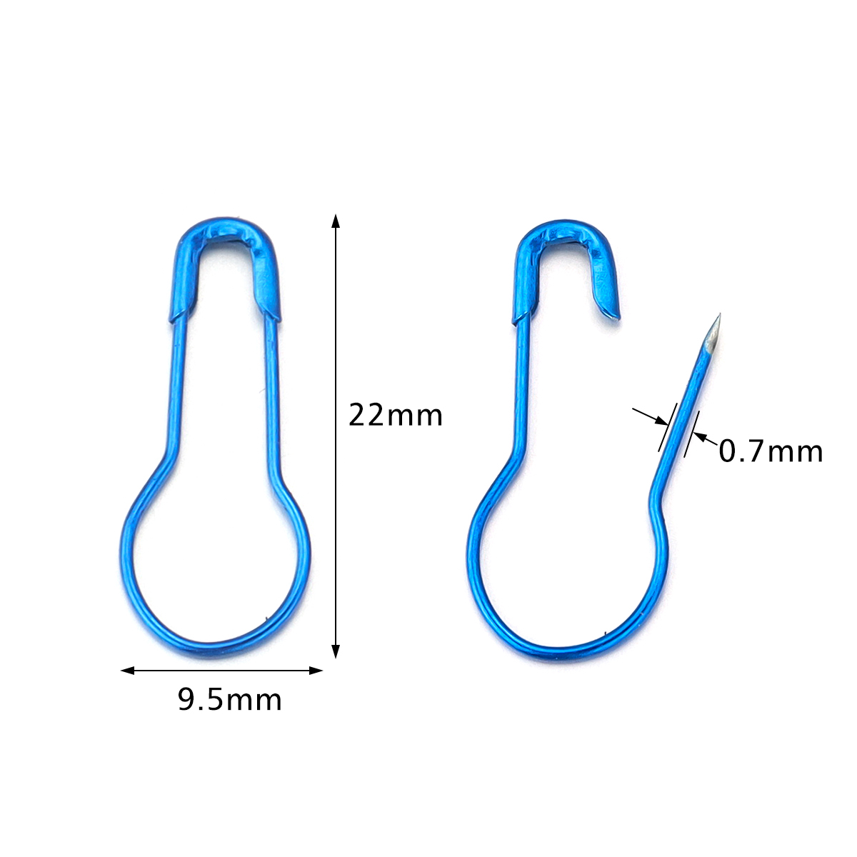 200개/묶음 금속 핀 크로셰 액세서리 호박 모양 안전 - Textile Sewing Kit 리뷰 및 가격