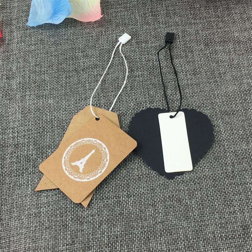 1000pcs DIY 폴리에스테르 태그 로프 일회용 흰 - Sewing Label 리뷰 및 가격