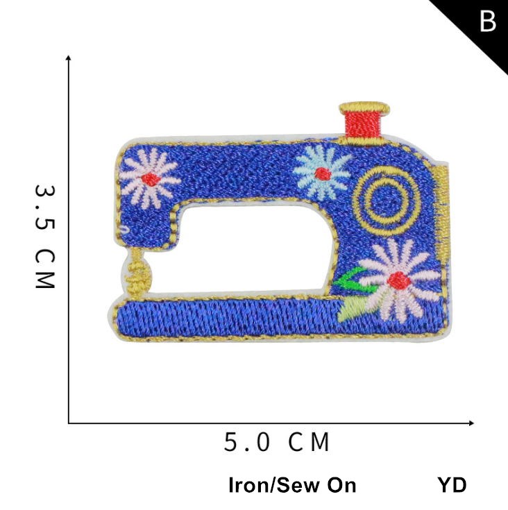 자수 패치 다리미 바느질 모티브 아플리케 원단, 의류  - Sewing Id 리뷰 및 가격